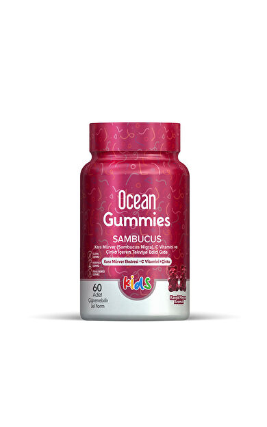 Ocean Sambucus Kids 60 Adet Jel Form