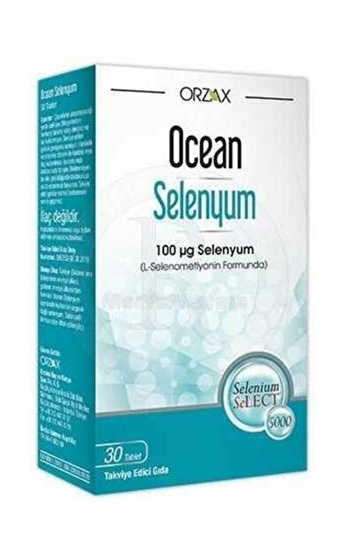 Ocean Selenyum 100 mcg 30 Tablet