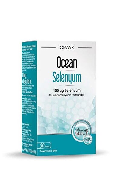 Ocean Selenyum 100 mcg 30 Tablet