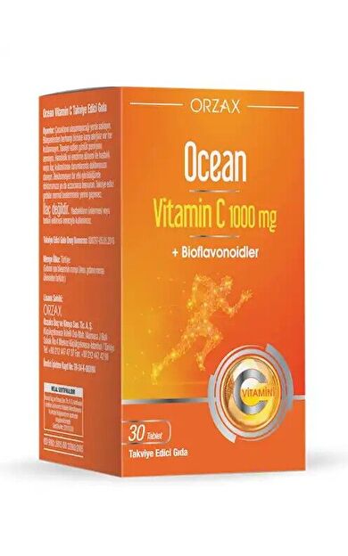 Ocean Vitamin C 1000 mg 30 Tablet