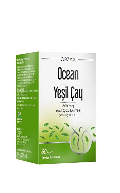 Ocean Yeşil Çay Ekstresi 60 Kapsül
