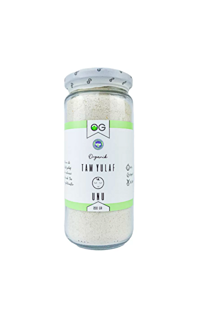 OG NATURAL Organik Tam Yulaf Unu 200g
