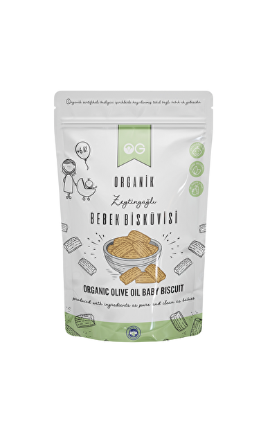 OG NATURAL Organik Bebek Bisküvisi 300g +6 Ay