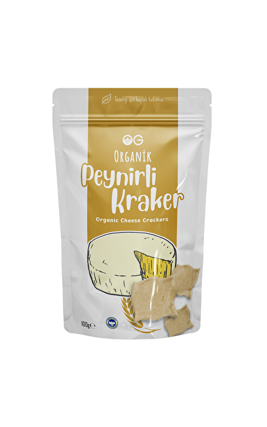 OG NATURAL Organik Peynirli Kraker 100g