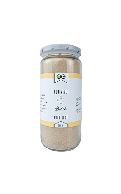 OG NATURAL Hurmalı Bebek Pudingi 300g +7 Ay
