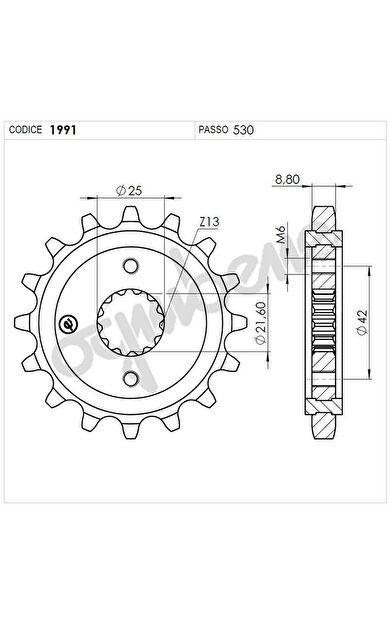 Kawasakı 600 Ognıbene Ön Dişli 17T