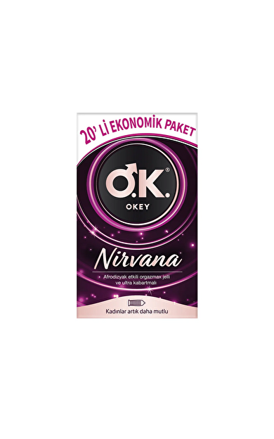 Okey Nirvana Prezervatif 20 Adet