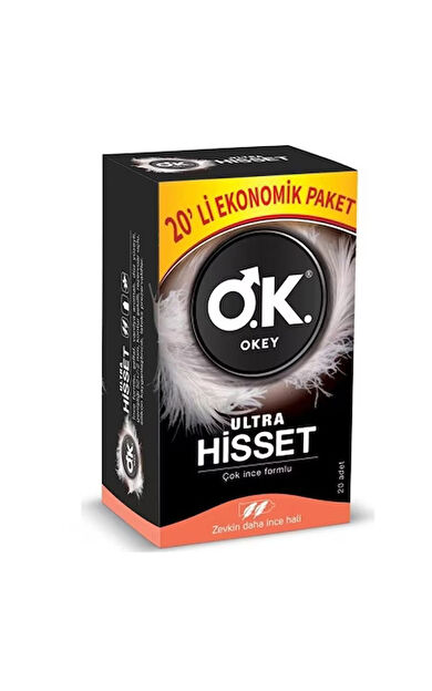 Okey Ultra Hisset Prezervatif 20 adet