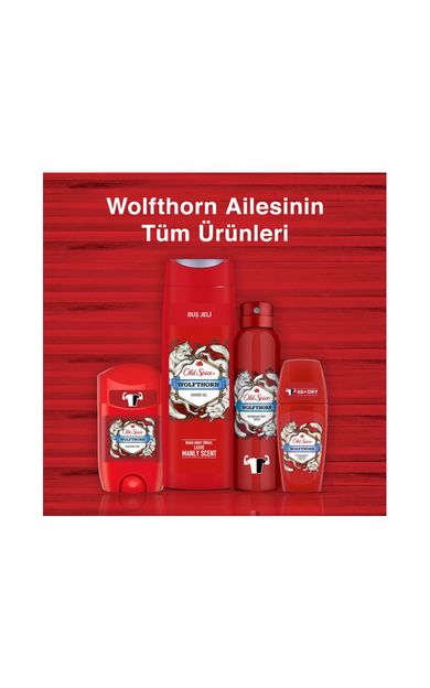 Old Spice Wolfthorn Duş Jeli & Şampuan 400 Ml