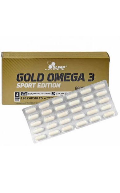 Olimp Gold Omega 3 Sport Edition 120 Kapsül Balık Yağı