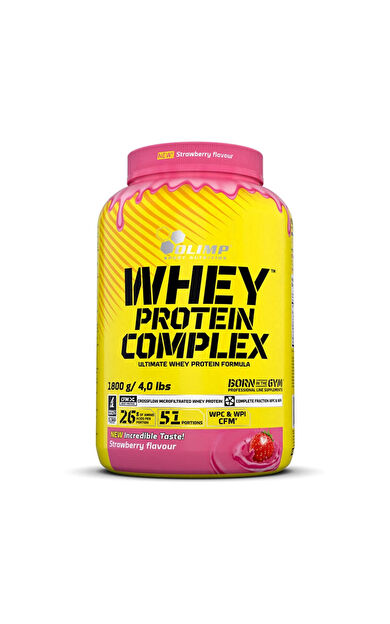 Olimp Whey Complex Protein Tozu 1800 Gr Çilek Aromalı