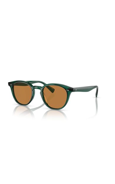 Oliver Peoples Desmon Sun Güneş Gözlüğü OV5454SU 176353 Transculent Dark Teal Cognac 48 Ekartman