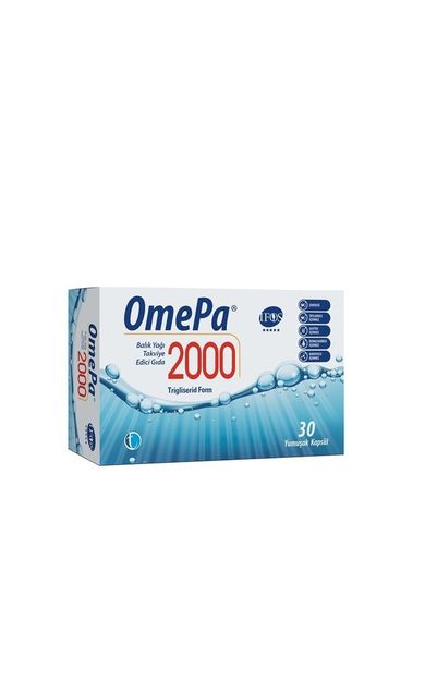 Omepa Balık Yağı 2000 30 Yumuşak Kapsül