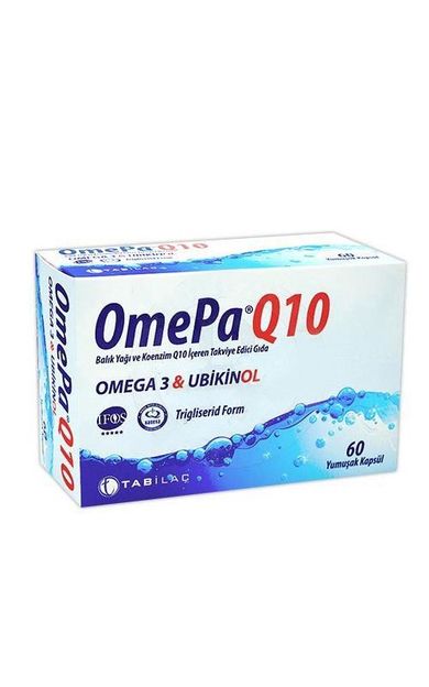 Omepa-Q10 Omega3 Ubiquinol 60 Kapsül