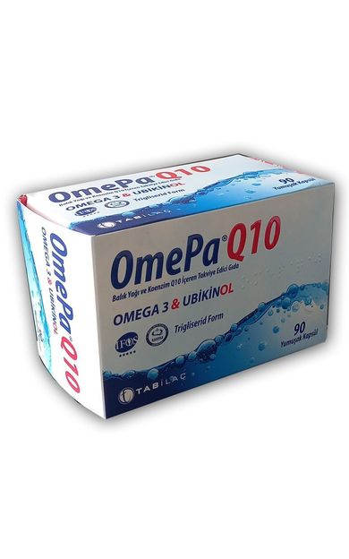 Omepa-Q10 Omega3 Ubiquinol 90 Kapsül