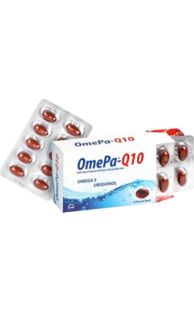 Omepa Q10 Omega3 30 Kapsül
