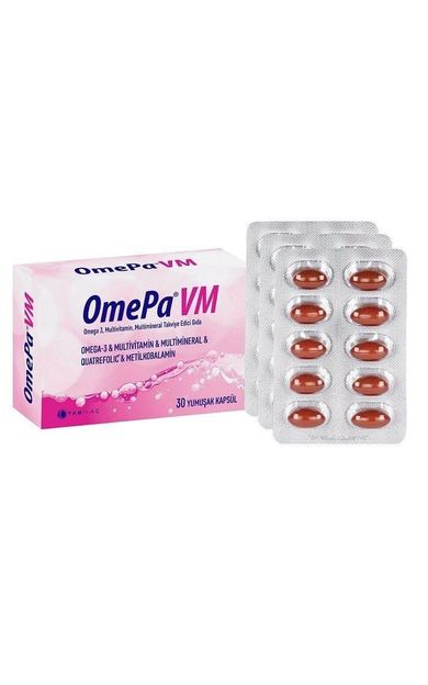 Omepa VM 30 Yumuşak Kapsül