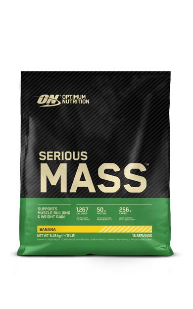 ON Optimum Nutrition Optimum Serious Mass 5450 Gr Muz Aromalı
