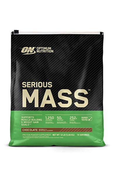 ON Optimum Nutrition Serious Mass Chocolate 12 Lbs