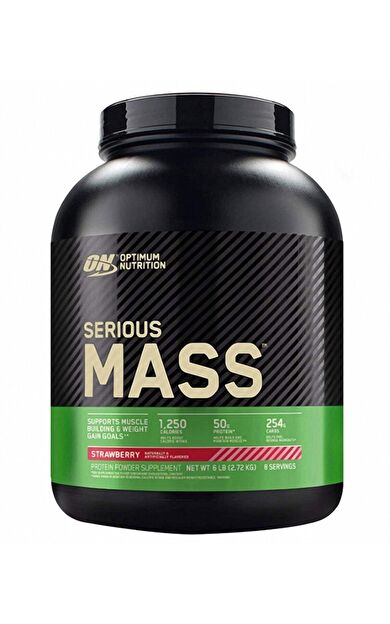 ON Optimum Nutrition Optimum Serious Mass Gainer 2727 Gr (6 Lb) Çilek