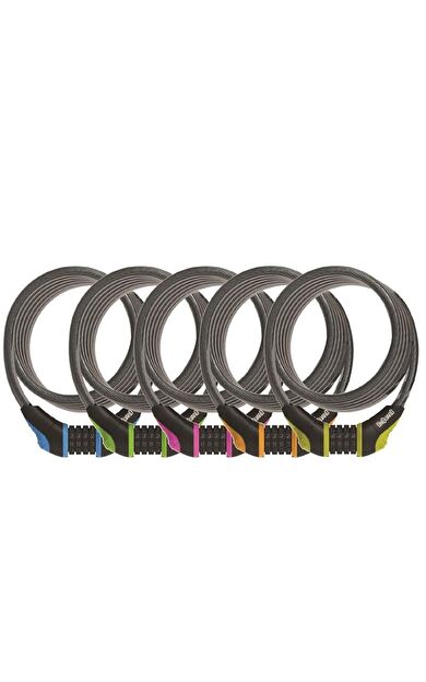 Onguard Şifreli Kilit 8169 Neon Combo Bisiklet kilidi yüksek güvenlikli