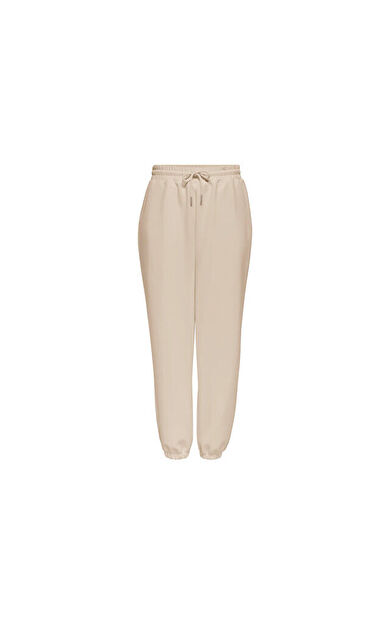 Only Onlscarlett Pant Swt Noos Kadın Günlük Eşofman Altı 15280354-BIRCH Krem