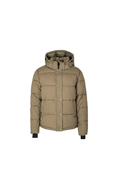 Only Onlann Premium Puffer Kadın Günlük Mont 15287909-KALAMATA Haki