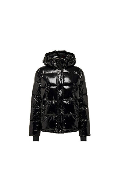 Only Onlannlouis Premium Puffer Jkt Otw Kadın Günlük Mont 15287919-BLACK Siyah