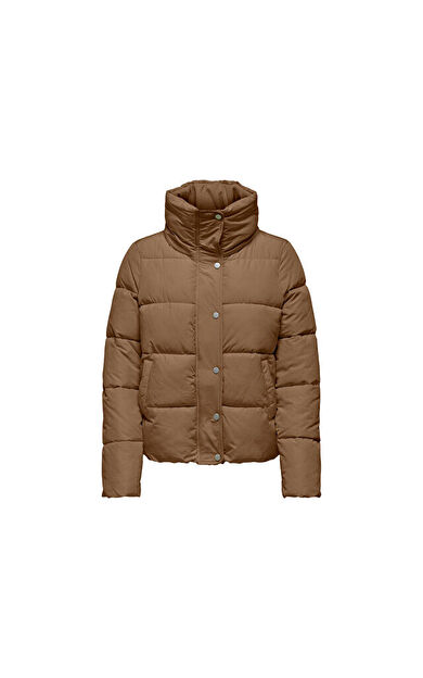 Only Onlnewcool Puffer Kadın Günlük Mont 15295424-OTTER Kahverengi