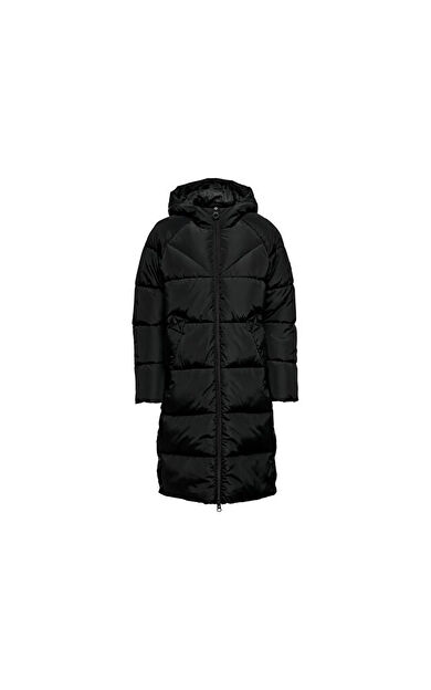 Only Onlnewamanda Long Otw Kadın Günlük Mont 15304786-BLACK Siyah