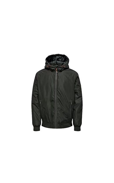 Only Erkek Ceket Onsmaze Hood Jacket Otw 22026112-Peat