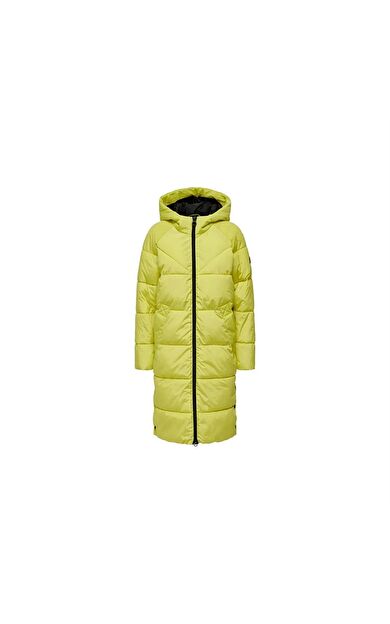 Only Kadın Mont Onlnewamanda Long Puffer Coat Cc Otw 15304786-Limeade