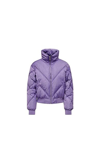 Only Kadın Ceket Onlmia Short Aop Puffer Cc Otw 15293753-Fairy Wren