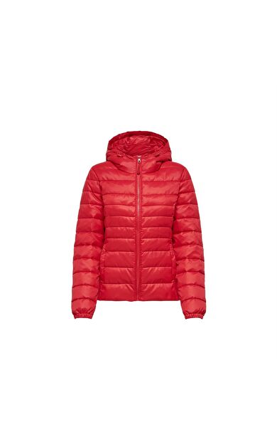 Only Kadın Ceket Onltahoe Hood Jacket Otw Noos 15156569-Red
