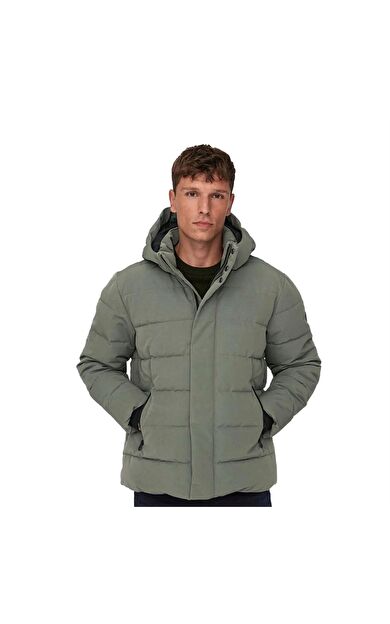Only Erkek Ceket Onscayson Puffa Otw 22019598-Castor Gray
