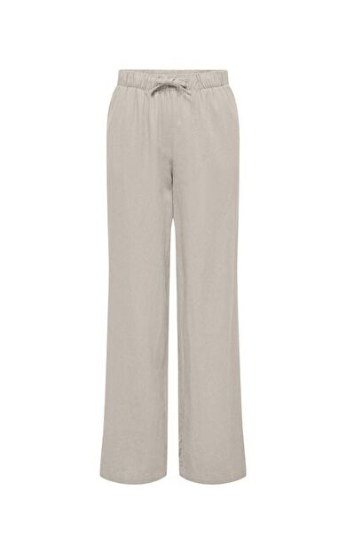 Only Caro Loose Fit Keten Viscos Kadın Pantolon 15291807