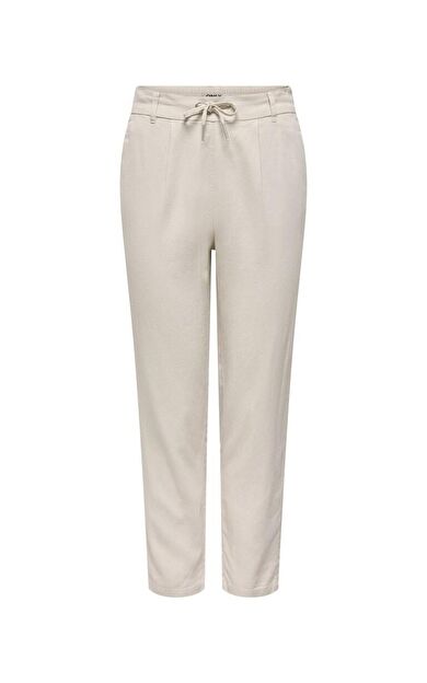 Only Caro Poptrash Kadın Keten Pantolon 15278710