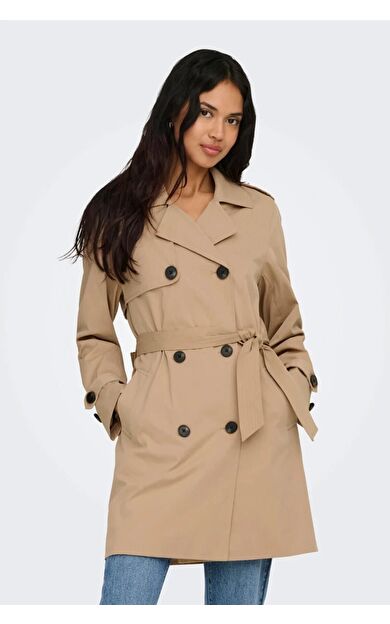 Only Dısa Lıfe Kadın Trençhcoat