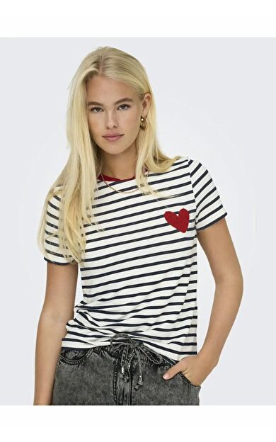 Only Heart Lıfe Kadın Tişört 15318959