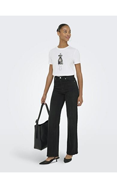 Only Juıcy Mauw Wıde Leg Kadın Jean Pantolon 15361728