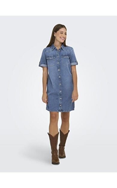 Only Lısa Denim Kadın Elbise 15353176