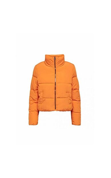 Only Kadın Ceket Onldolly Short Puffer Jacket Otw Noos 15205371-Russet Orange