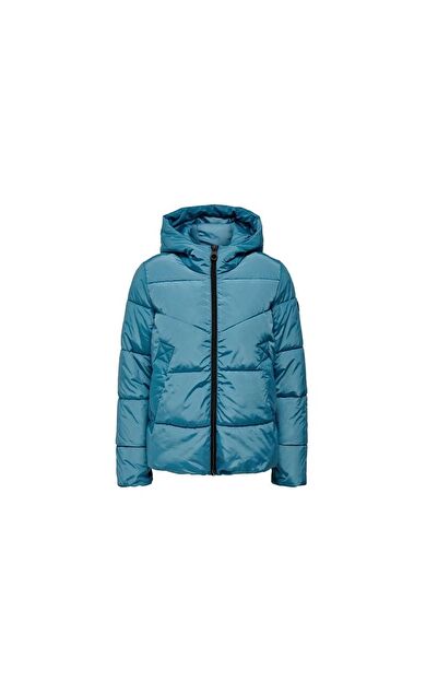 Only Kadın Ceket Onlnewamanda Short Jacket Cc Otw 15300257-Storm Blue