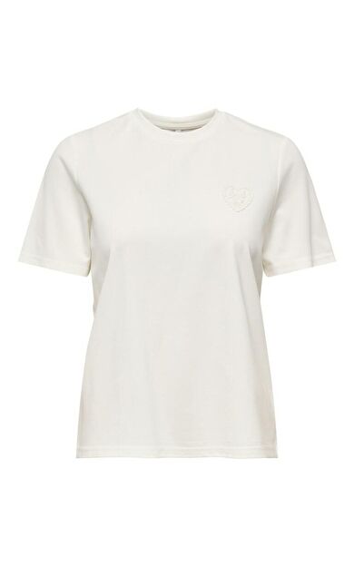 Only  Sophıa Embroıdery Regular Fit Kadın Tişört 15368560