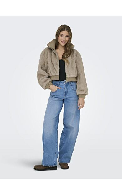 Only Wıckı Lıfe Fur Rıb Kadın Ceket 15349157