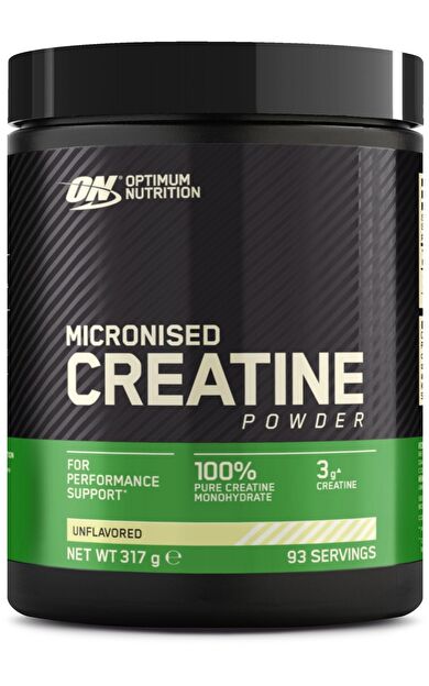 Optimum Nutrition Creatine Kreatin Aromasız 317g 93 Servis Kas Gücü ve Artışı Desteği