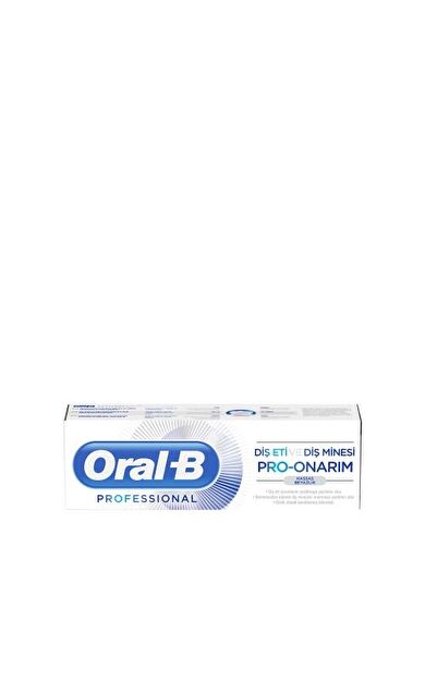 Oral-B Professional Diş Eti ve Diş Minesi Pro-Onarım Hassas Beyazlık Diş Macunu 75 Ml