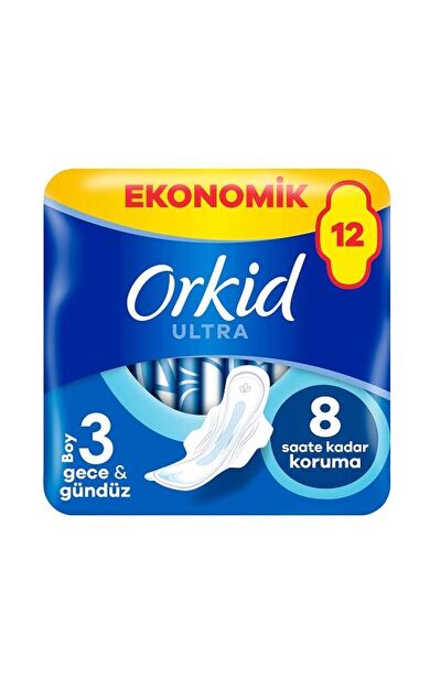 Orkid Ultra Ekstra Eko Paket Gece 12'Li