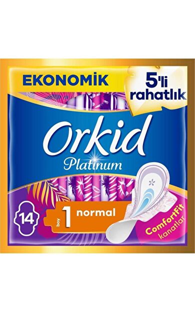 Platinum Normal (boy 1) 14 Adet Hijyenik Ped