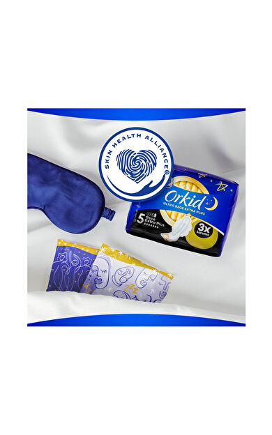 Orkid Ultra Gece Extra Plus Hijyenik Ped 5 Boy 5'li
